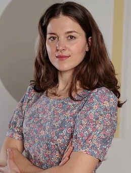 Платье из импортного хлопка "Осенние напевы"